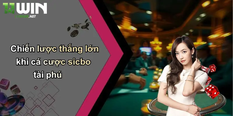 Chiến lược thắng lớn khi cá cược sicbo tài phú