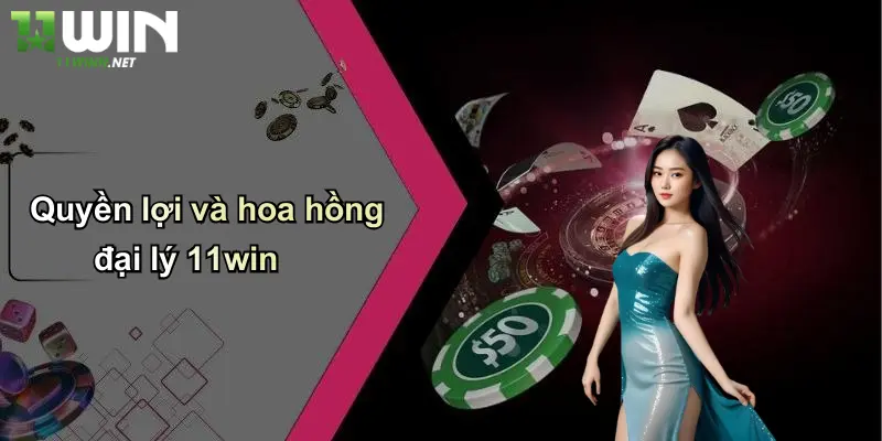 Quyền lợi và hoa hồng đại lý 11win